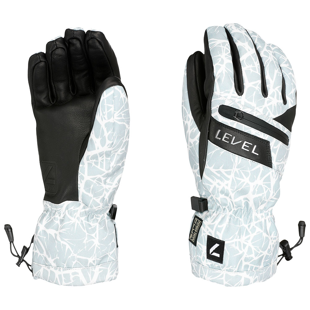 Level Switchback Gloves Grau M Mann von Level