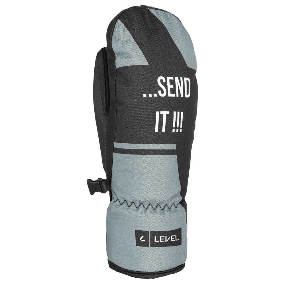 Level Vertigo Teen Mittens Grau S Junge Level Vertigo Teen Mittens Grau S Junge von Level