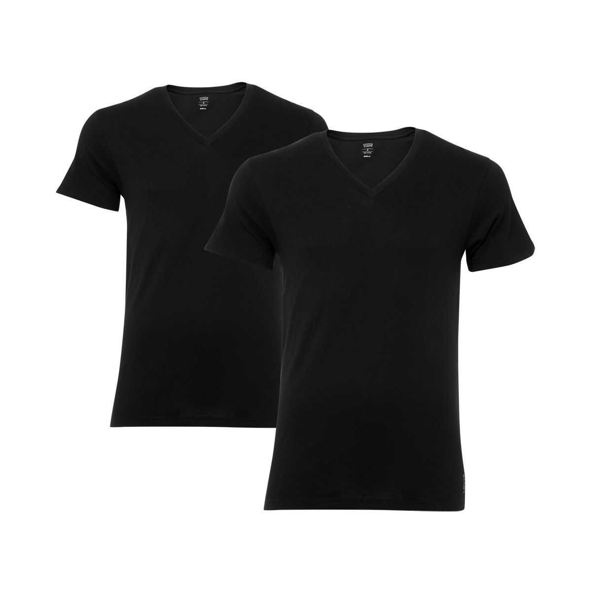 2 er Pack Levis V-Neck T-Shirt Men Herren Unterhemd V-Ausschnitt 2 er Pack Levis V-Neck T-Shirt Men Herren Unterhemd V-Ausschnitt von Levi's