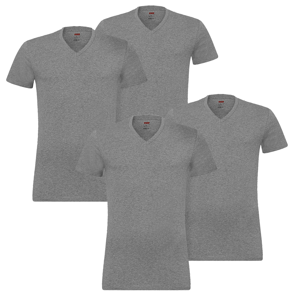 4 er Pack Levis 200SF V-Neck T-Shirt Men Herren Unterhemd V-Ausschnitt 4 er Pack Levis 200SF V-Neck T-Shirt Men Herren Unterhemd V-Ausschnitt von Levi's