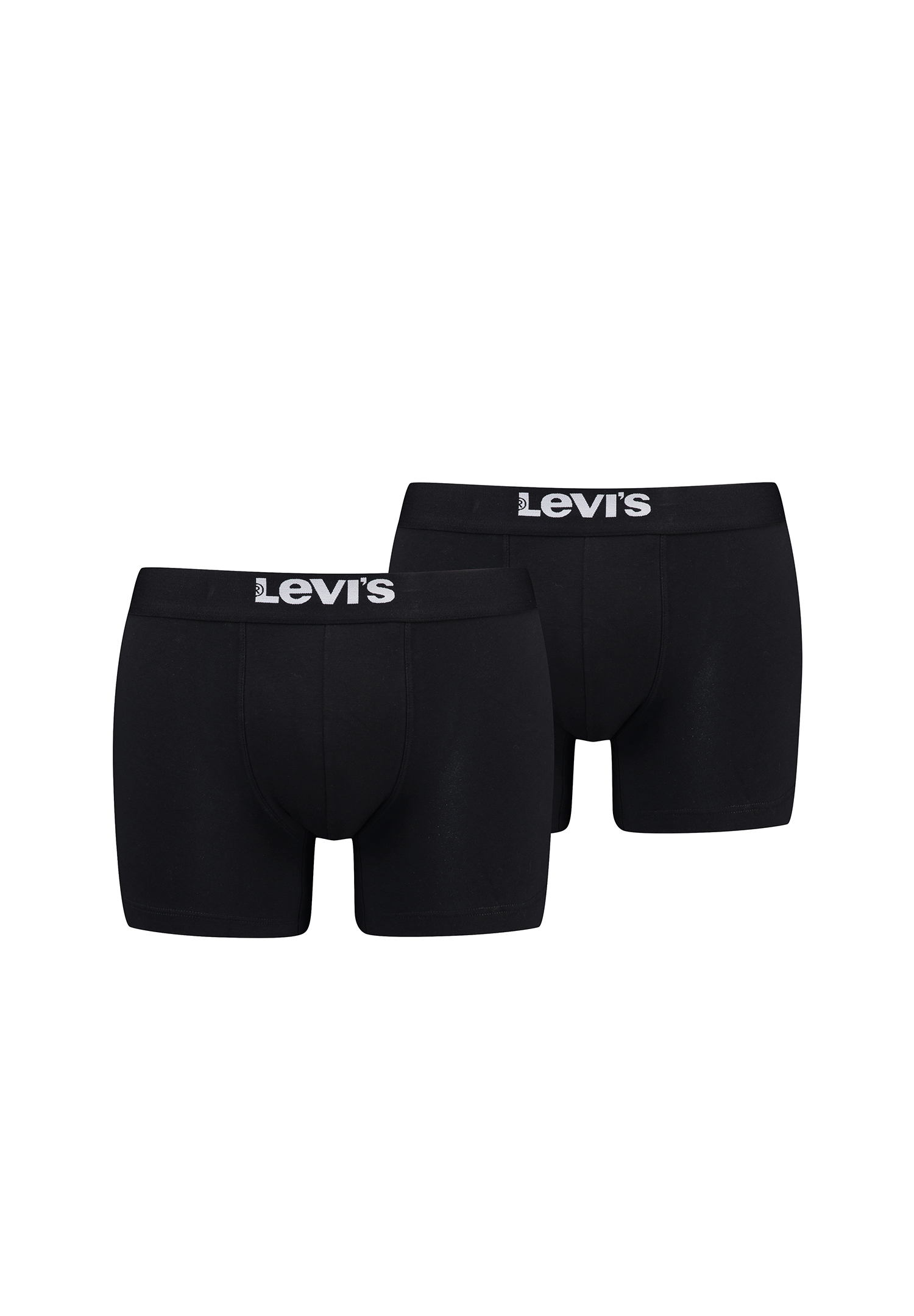 Levi's Solid Herren Boxershorts Unterwäsche aus Bio-Baumwolle im 2er Pack Levi's Solid Herren Boxershorts Unterwäsche aus Bio-Baumwolle im 2er Pack von Levi's