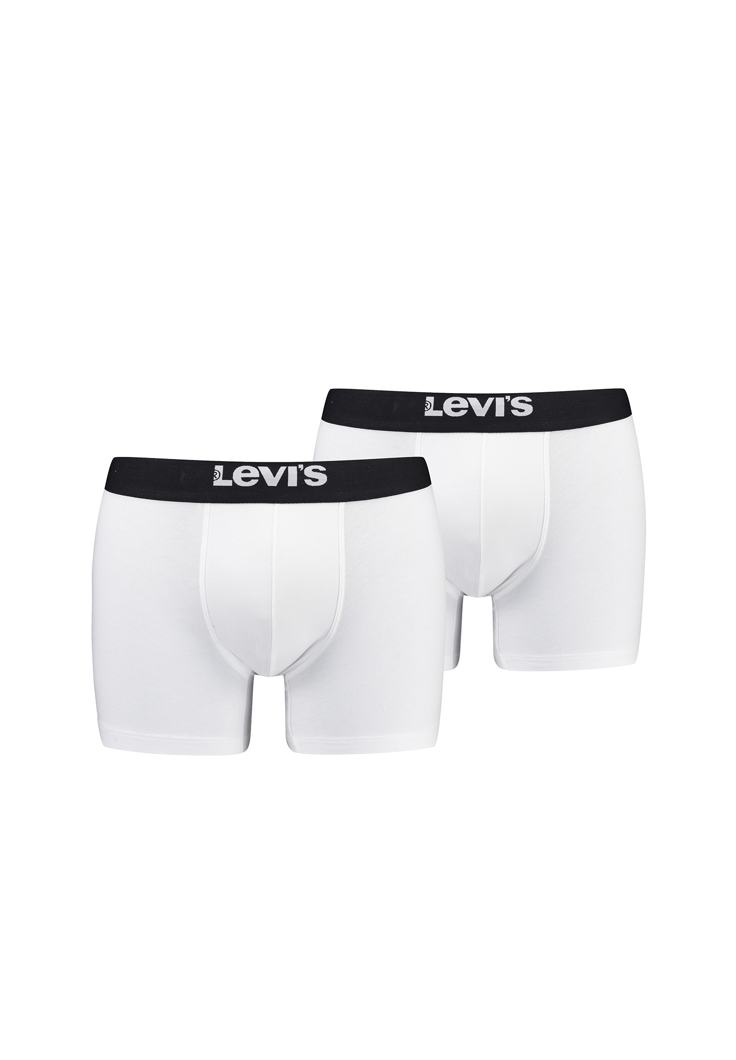 Levi's Solid Herren Boxershorts Unterwäsche aus Bio-Baumwolle im 2er Pack Levi's Solid Herren Boxershorts Unterwäsche aus Bio-Baumwolle im 2er Pack von Levi's