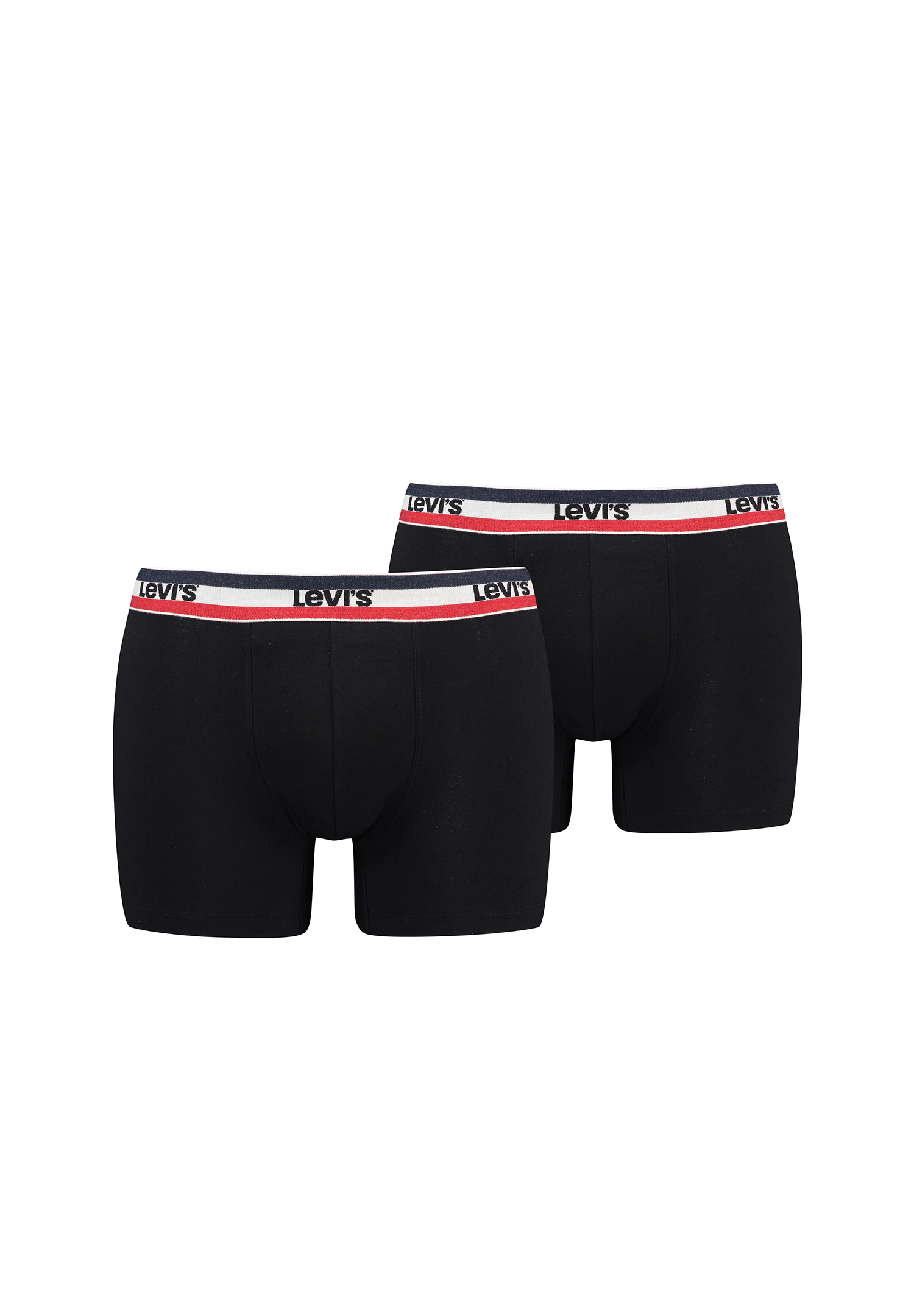 Levi&#039;s Sportswear Logo Herren Boxershorts Unterwäsche aus Bio-Baumwolle im 2er P... von Levi&#039;s