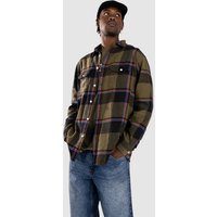 Levi's Jackson Worker Hemd huck plaid olive night fl Levi's Jackson Worker Hemd huck plaid olive night fl von Levis