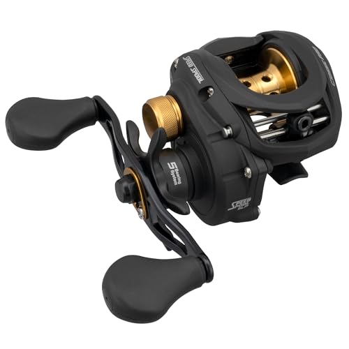 Lew's Classic Pro Speed Spool SLP Baitcast-Angelrolle, 7,5:1 Übersetzung, Graphitrahmen, Premium 5 Edelstahl-Kugellager Lew's Classic Pro Speed Spool SLP Baitcast-Angelrolle, 7,5:1 Übersetzung, Graphitrahmen, Premium 5 Edelstahl-Kugellager von Lew's