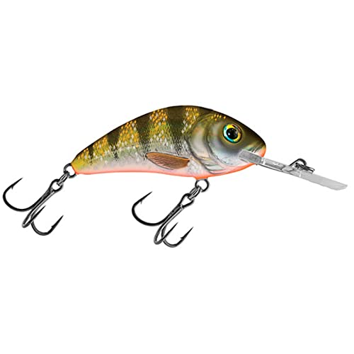 Salmo Rattlin Hornet Floating 3,5cm Yellow Holographic Perch Wobbler Salmo Rattlin Hornet Floating 3,5cm Yellow Holographic Perch Wobbler von Lew's