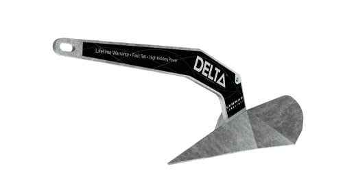 Delta-Anker aus verzinktem Stahl – 10 kg. von Lewmar