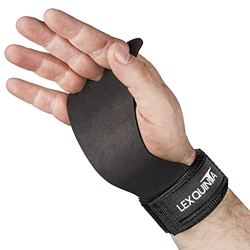 Lex Quinta HD Hand Grips - Pull Up Grips, Wodies für Calisthenics, C-fit, Freeletics, Gymnastik, Turnen - Funktion wie Trainingshandschuhe und Fitness Handschuhe von Lex Quinta