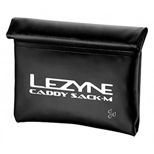 LEZYNE Unisex-Erwachsene Tasche Caddy Sack M, Schwarz, 12.5 x 18 x 1 cm, 0.7 Liter von Lezyne