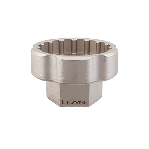 Lezyne Bike Center Movement Tool, Silber (Silber), Standard, für 32-mm-Schraubenschlüssel von Lezyne