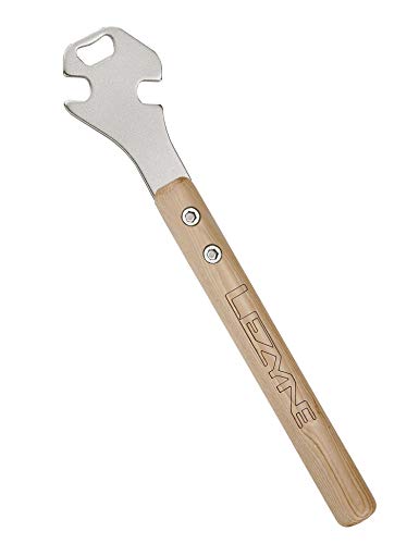 Lezyne Classic Pedal Rod Pedalschlüssel, Nickel/Wood, 360 mm Lezyne Classic Pedal Rod Pedalschlüssel, Nickel/Wood, 360 mm von LEZYNE