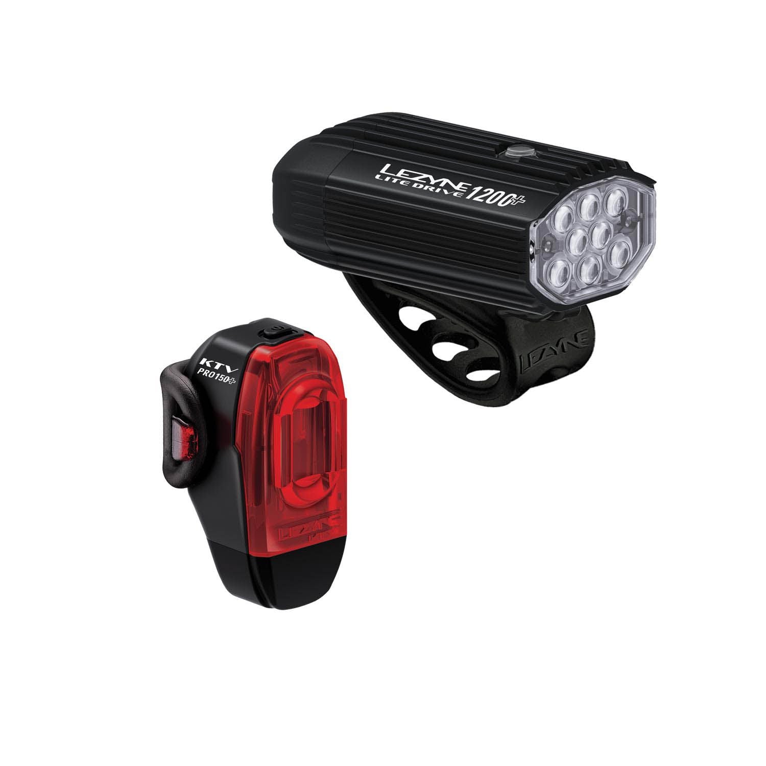 Lezyne Lite Drive 1200+/Ktv Pro+ Set Lezyne Lite Drive 1200+/Ktv Pro+ Set von Lezyne