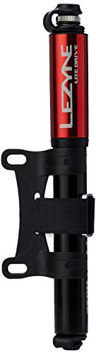 Lezyne Minipumpe Lite Drive Small, rot-glänzend 160PSI, 18,0cm, 1-MP-LTDR-V1S11, S/18.0 cm von Lezyne