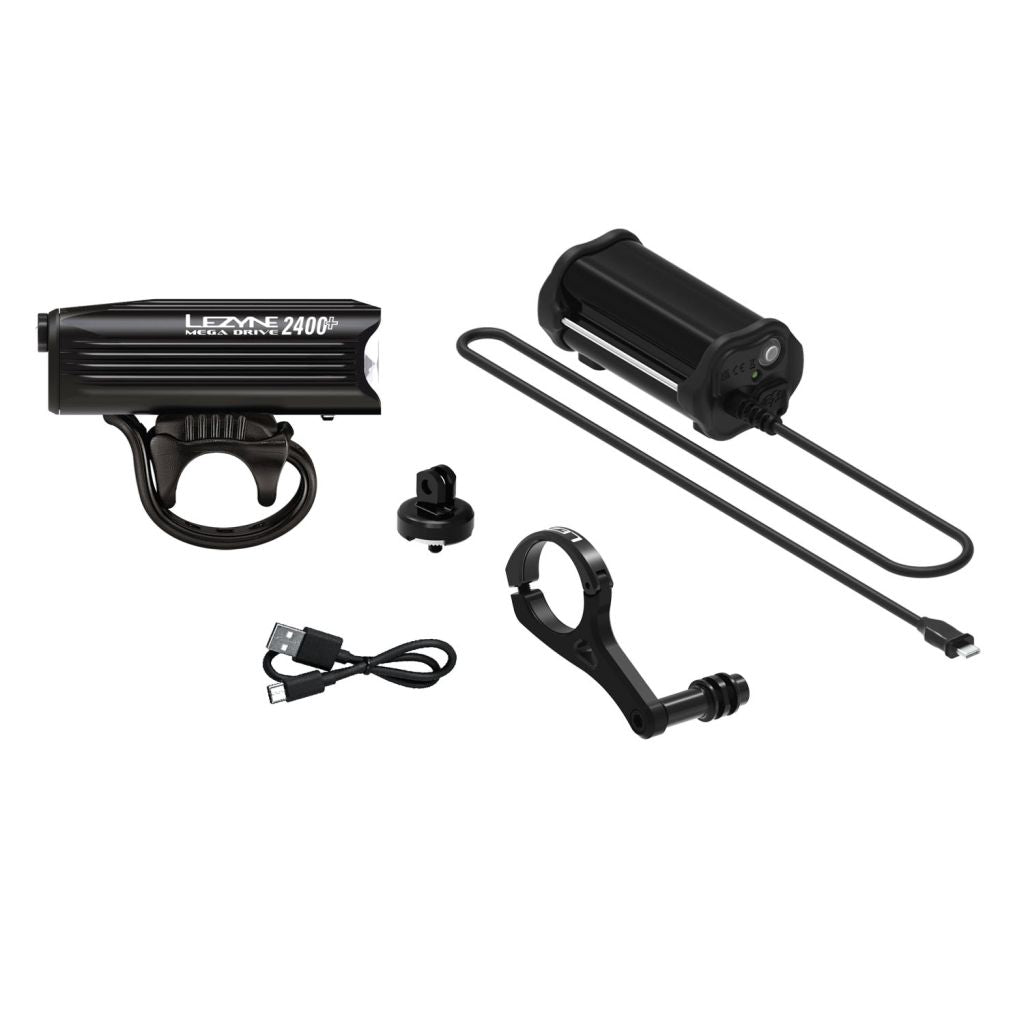 Lezyne Mega Drive 2400+ Loaded Kit Lezyne Mega Drive 2400+ Loaded Kit von Lezyne
