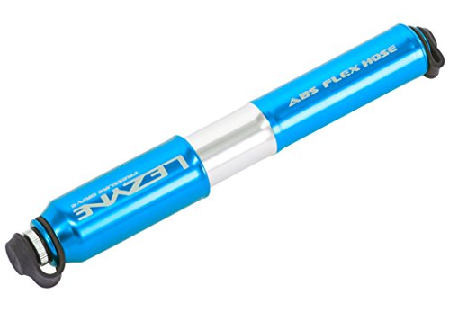 Lezyne Minipumpe CNC Pressure Drive, Blau, S - 17.0 cm von Lezyne