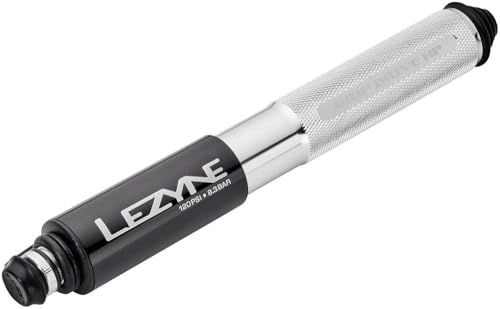 Lezyne Unisex – Erwachsene Grip Drive HP Minipumpe, Silber, S 185mm Lezyne Unisex – Erwachsene Grip Drive HP Minipumpe, Silber, S 185mm von LEZYNE