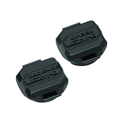 Lezyne Unisex – Erwachsene Pro Paar Speed & Cadence Sensor, schwarz, L von Lezyne