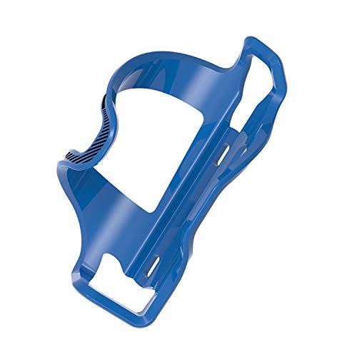 Lezyne Wasserflaschenhalter Flow Cage E SL-R, Matrix, Flasche Wird rechts geklemmt, blau-weiß, 1-BC-FLSLR-V210 Flaschenhalter, 48g von Lezyne