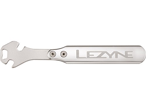 LEZYNE Herren Werkzeug Pedalschlüssel CNC mit int, Silber, 278 x 134 mm LEZYNE Herren Werkzeug Pedalschlüssel CNC mit int, Silber, 278 x 134 mm von LEZYNE