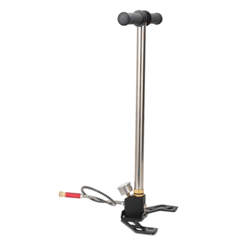 Lfhelper 4500psi Luftpumpe Air Gun Pump PCP 3-Stufen-Hochdruck-Handpumpe Standpumpe Luftgewehre Luftpistole Gewehr mit Manometer Faltbar für Tauchflaschen, Motorradreifen, Autoreifen Lfhelper 4500psi Luftpumpe Air Gun Pump PCP 3-Stufen-Hochdruck-Handpumpe Standpumpe Luftgewehre Luftpistole Gewehr mit Manometer Faltbar für Tauchflaschen, Motorradreifen, Autoreifen von Lfhelper