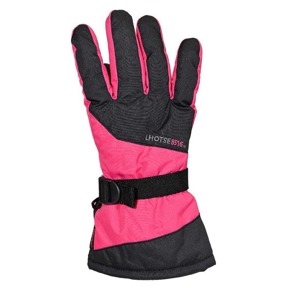 Lhotse Biniou Gloves Schwarz,Rosa 10 Years Junge von Lhotse