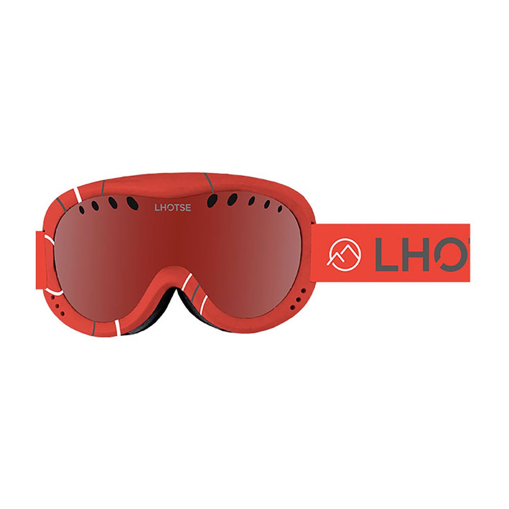 Lhotse Bongos Xs Ski Goggles Rot CAT3 von Lhotse