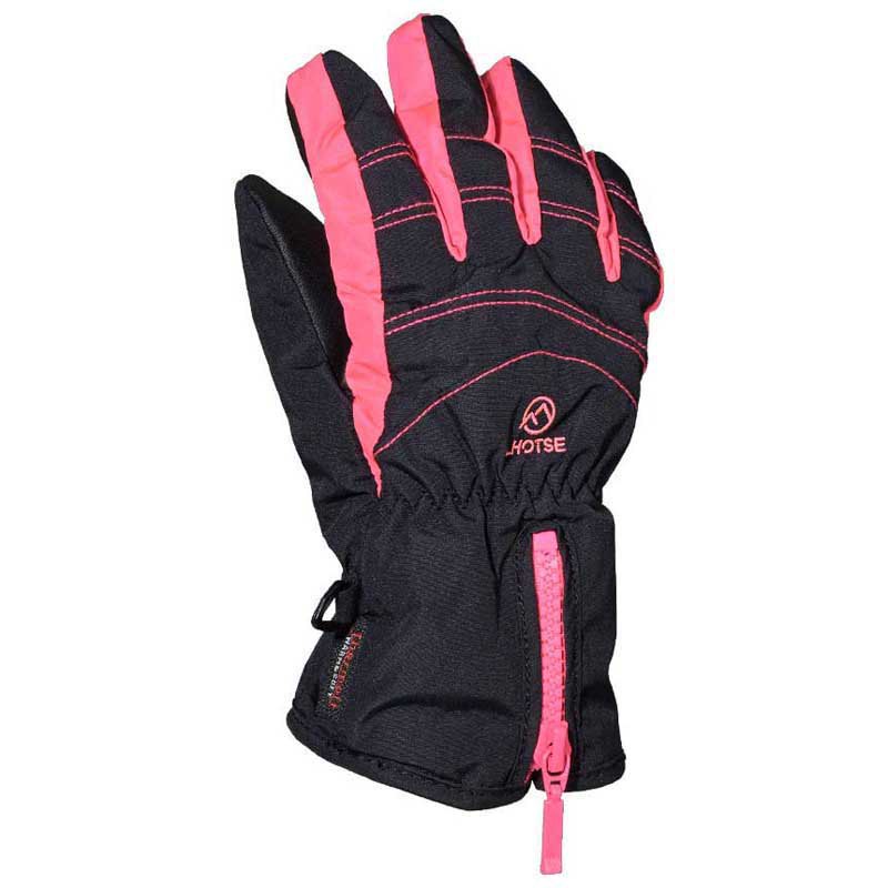 Lhotse Orgue Gloves Schwarz,Rosa 10 Years Junge von Lhotse