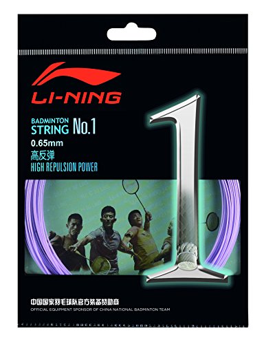 LI-NING AXJJ018 NO.1 Set 10m Badmintonstring (Hellviolett) LI-NING AXJJ018 NO.1 Set 10m Badmintonstring (Hellviolett) von LI-NING