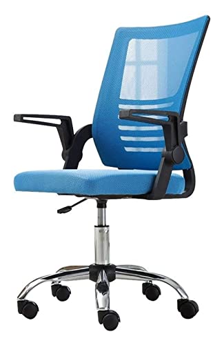 LiChA Bürostuhl, Computerstuhl, drehbare Armlehne, Hubtisch und Stuhl, Chefsessel, ergonomischer Netzstuhl, Bürostuhl, Spielstuhl, Stuhl (Farbe: Blau) von LiChA