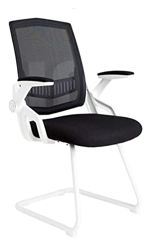 LiChA Bürostuhl, Schreibtische und Stühle, Bürostühle, drehbare Armlehnen, Sitzbogen, ergonomische Netzstühle, Chefcomputerstühle, Arbeitsstühle, Stuhl (Farbe: Weiß) von LiChA
