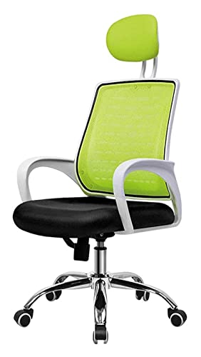 LiChA Bürostuhl Computerstuhl Ergonomie Drehbarer Büroschreibtischstuhl Mesh-Chefsessel Armlehnensitz Lordosenstütze Spielstuhl Stuhl (Farbe: C) erforderlich von LiChA