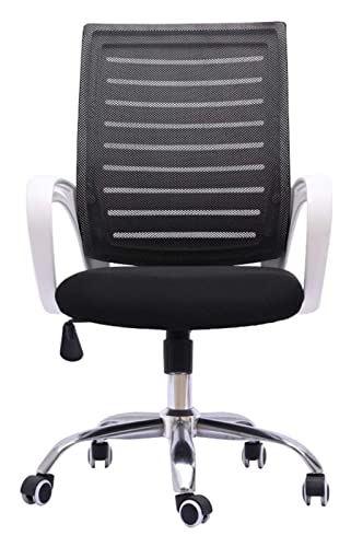 LiChA Bürostuhl Computerstuhl Ergonomie Schreibtischstuhl Bürostuhl Stuhl mit hoher Rückenlehne Sessel Höhenverstellbarer Spielstuhl Stuhl (Farbe: Weiß) erforderlich von LiChA