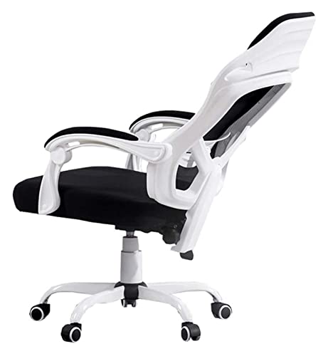 LiChA Bürostuhl Computerstuhl Haushaltsergonomie E-Sport-Drehstuhl Liegender Nickerchen-Chefstuhl Kissenstuhl Hebebürostuhl Stuhl (Farbe: Weiß) erforderlich von LiChA