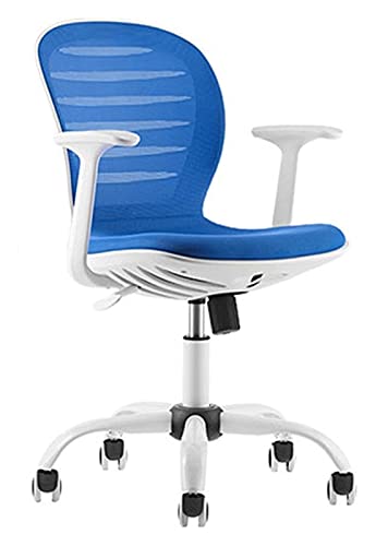 LiChA Bürostuhl Ergonomischer Bürostuhl Heimcomputerstuhl Studentenarbeitstisch und Stuhllift Drehstuhl Schreibtischspielstuhl Stuhl (Farbe: Blau, Größe: Einheitsgröße) erforderlich von LiChA