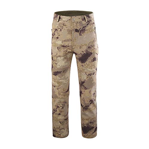 LiGG Herren Softshellhose Tarnung Trekkinghose Fleece Gefüttert Cargo Hose Winddichte wasserdichte Skihose Lange Jagdhose LiGG Herren Softshellhose Tarnung Trekkinghose Fleece Gefüttert Cargo Hose Winddichte wasserdichte Skihose Lange Jagdhose von LiGG