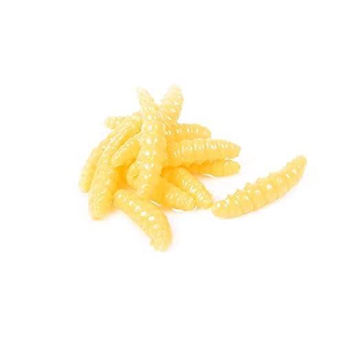 Libra Lures Köder Larve - Gelb - 3.5cm - 15 Stück Libra Lures Köder Larve - Gelb - 3.5cm - 15 Stück von Libra Lures