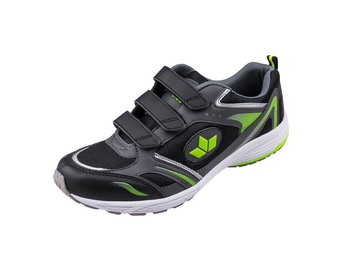 Lico XXL Sportschuh anthrazit-schwarz-lemon von Lico Trainingsschuh von Lico