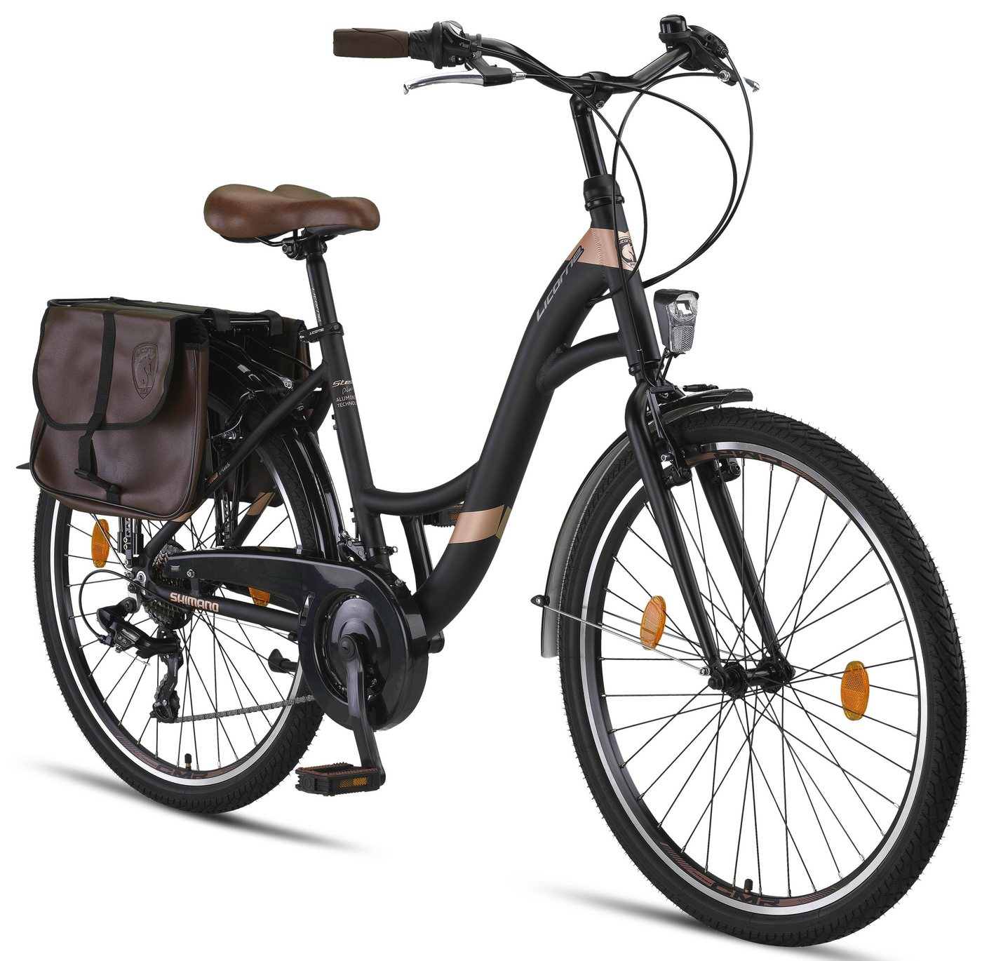 Licorne Bike Cityrad Licorne Bike Stella Plus Premium City Bike in Zoll Aluminium Fahrrad Licorne Bike Cityrad Licorne Bike Stella Plus Premium City Bike in Zoll Aluminium Fahrrad von Licorne Bike