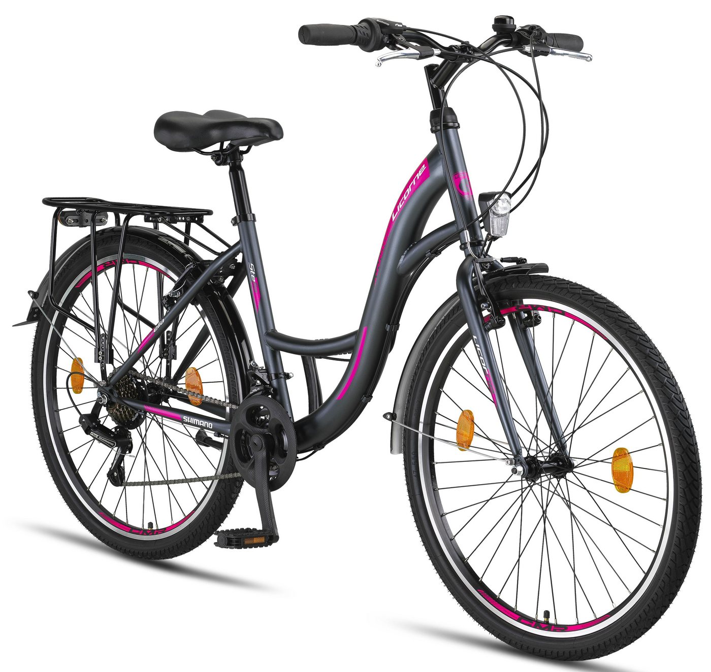 Licorne Bike Cityrad Licorne Bike Stella Premium City Bike 20,24,26 und 28 Zoll Fahrrad von Licorne Bike