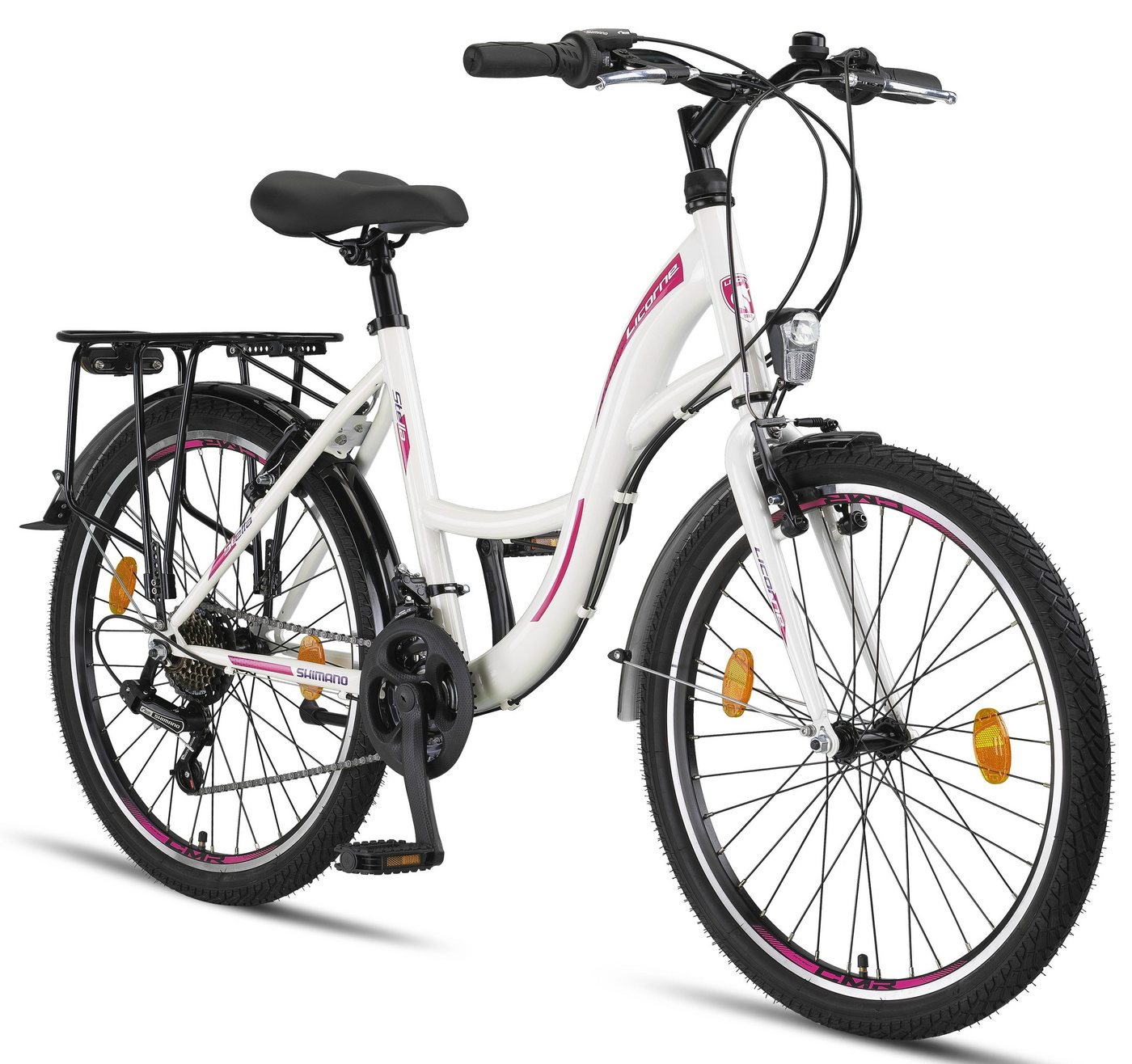 Licorne Bike Cityrad Licorne Bike Stella Premium City Bike 20,24,26 und 28 Zoll Fahrrad von Licorne Bike