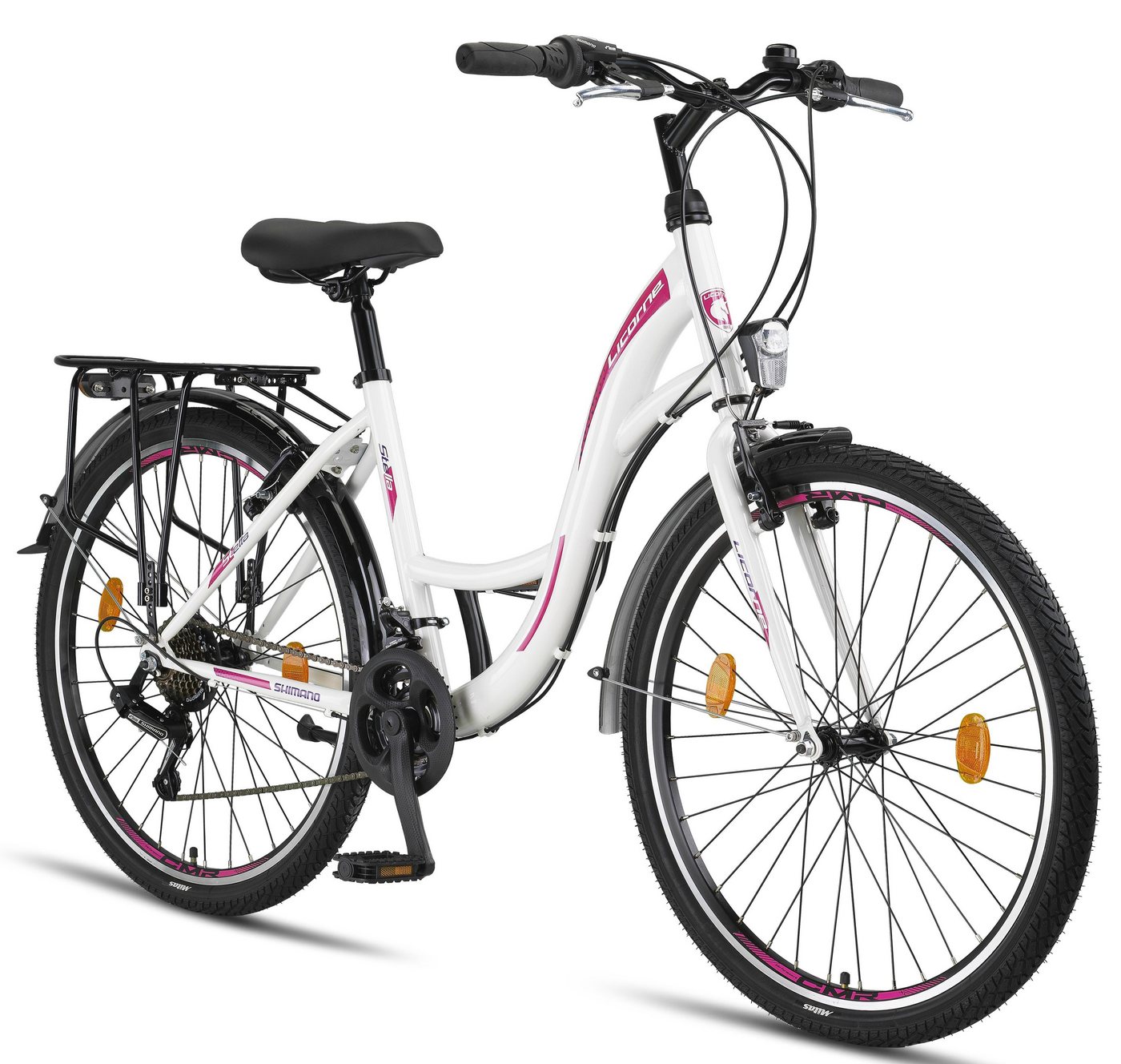 Licorne Bike Cityrad Licorne Bike Stella Premium City Bike 20,24,26 und 28 Zoll Fahrrad von Licorne Bike