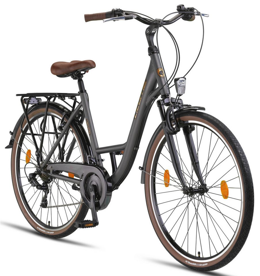 Licorne Bike Cityrad Licorne Bike Violetta Premium City Bike in 28 Zoll - Fahrrad Licorne Bike Cityrad Licorne Bike Violetta Premium City Bike in 28 Zoll - Fahrrad von Licorne Bike
