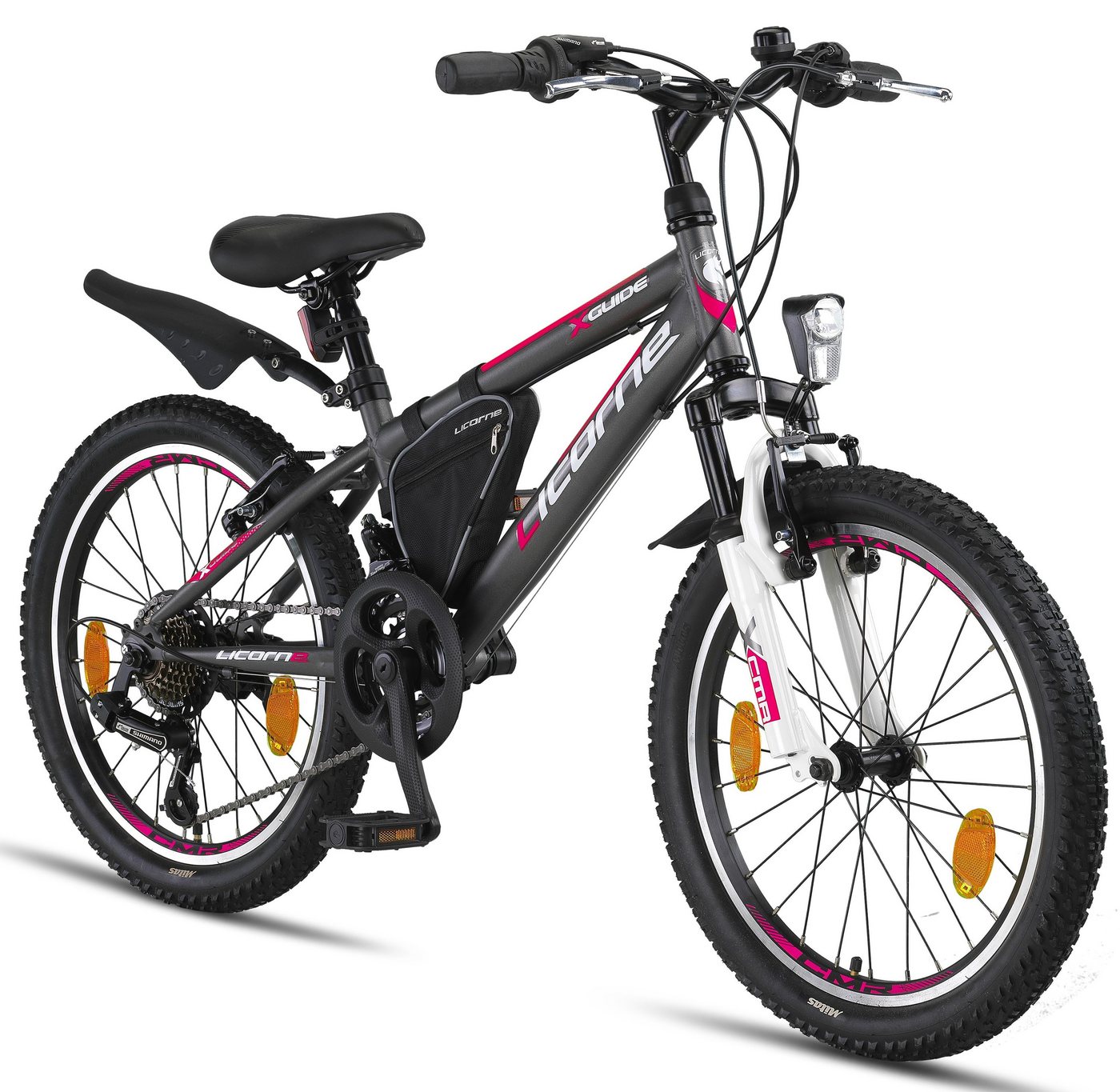 Licorne Bike Mountainbike Licorne Bike Guide Premium Mountainbike in 20, 24, 26 Zoll - Fahrrad Licorne Bike Mountainbike Licorne Bike Guide Premium Mountainbike in 20, 24, 26 Zoll - Fahrrad von Licorne Bike
