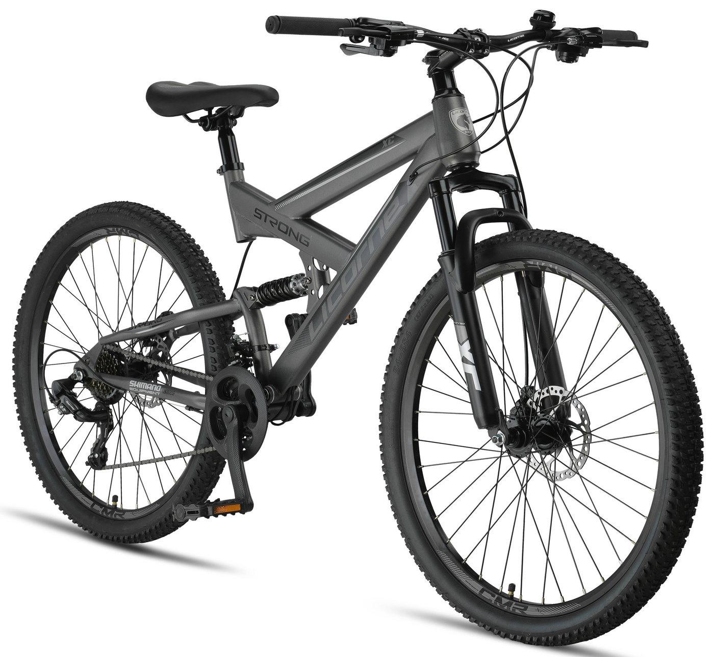 Licorne Bike Mountainbike Licorne Bike Strong 2D Premium Mountainbike in 26, 27,5 und 29 Zoll von Licorne Bike