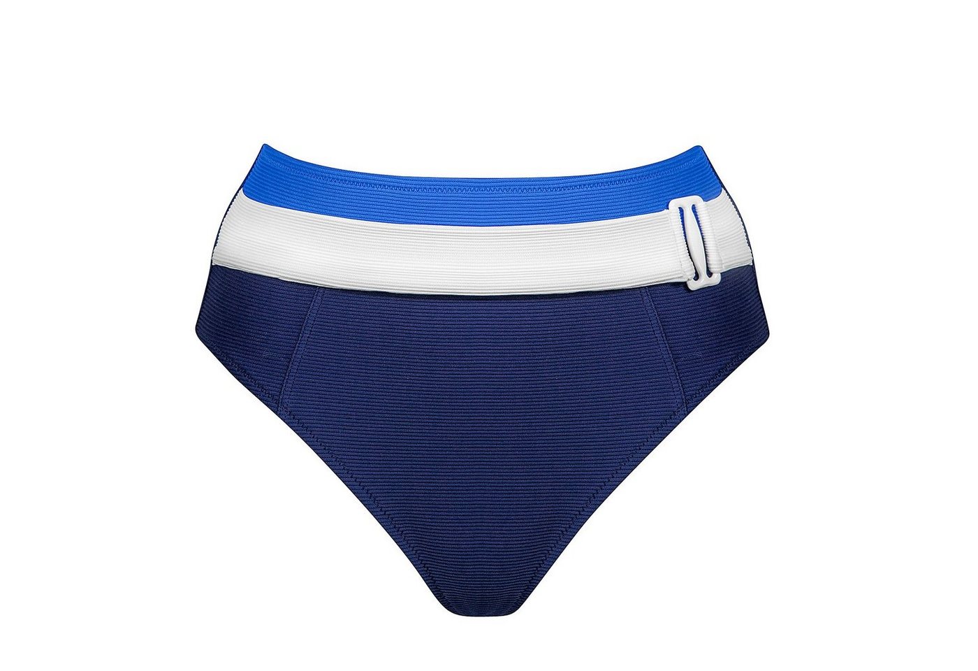 Lidea Bikini-Hose Contrast Bikini Slip im Retro-Stil taillenhoch gerippt mit Gürtel Lidea Bikini-Hose Contrast Bikini Slip im Retro-Stil taillenhoch gerippt mit Gürtel von Lidea