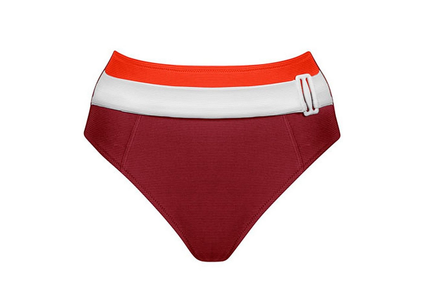 Lidea Bikini-Hose Contrast Bikini Slip im Retro-Stil taillenhoch gerippt mit Gürtel Lidea Bikini-Hose Contrast Bikini Slip im Retro-Stil taillenhoch gerippt mit Gürtel von Lidea