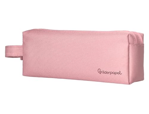 Liderpapel Klassisches Federmäppchen, rechteckig, mit Griff, 2 Reißverschlüssen, 210 x 80 mm, Rosa., Rosa, Hilfsmäppchen Liderpapel Klassisches Federmäppchen, rechteckig, mit Griff, 2 Reißverschlüssen, 210 x 80 mm, Rosa., Rosa, Hilfsmäppchen von Liderpapel