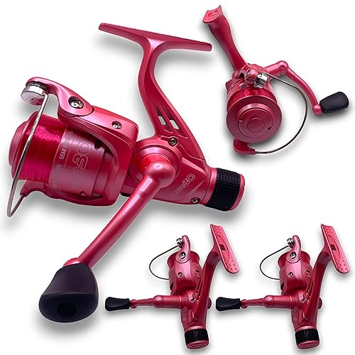 NGT CKR30 Angelrolle für Karpfen, 3,6 kg, für Damen und Mädchen, Rosa, 2 Stück NGT CKR30 Angelrolle für Karpfen, 3,6 kg, für Damen und Mädchen, Rosa, 2 Stück von Lidsters Fishing Supplies
