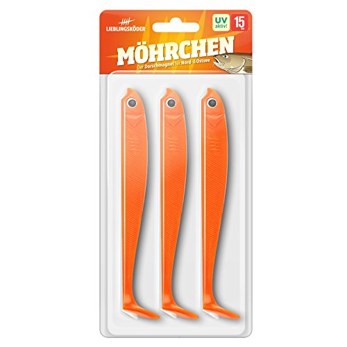 Lieblingsköder Gummifisch Möhrchen 15 cm Lieblingsköder Gummifisch Möhrchen 15 cm von Lieblingsköder