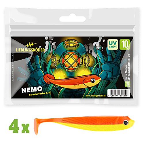 Lieblingsköder Gummifisch Nemo 10cm Lieblingsköder Gummifisch Nemo 10cm von Lieblingsköder